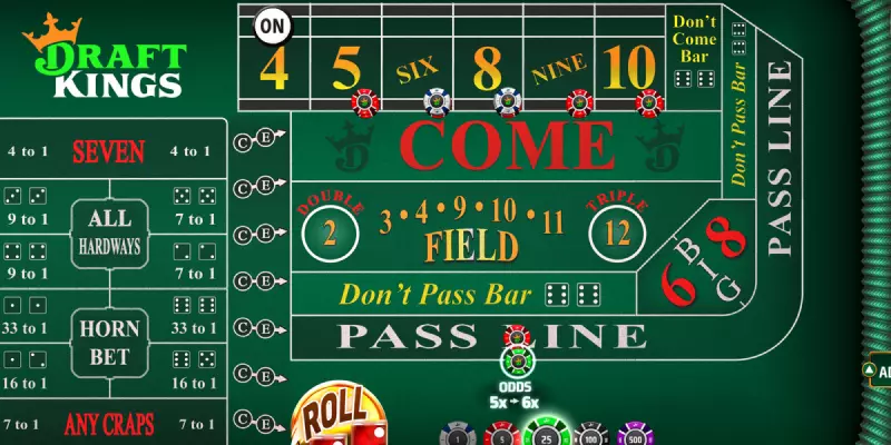 Craps BK8 Trải Nghiệm Mới Nhất Cho Tín Đồ Cá Cược